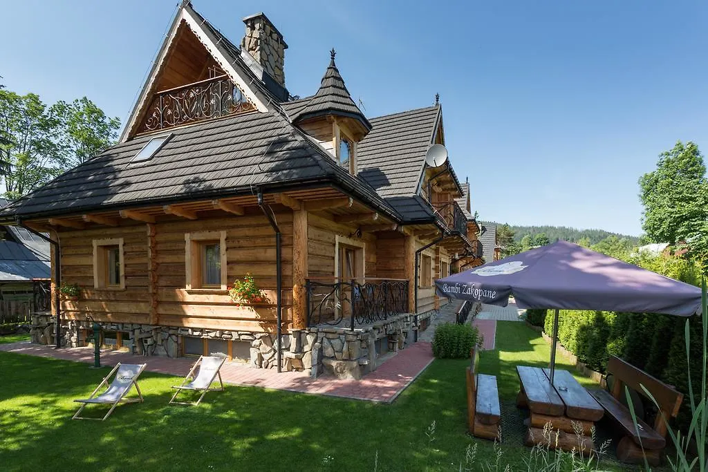 Hotel Bambi Boutique Zakopane Alojamento de Acomodação e Pequeno-almoço